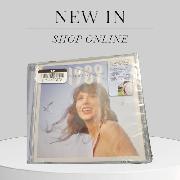 Taylor Swift Other - NWT Sealed Taylor Swift CD: 1989 (Taylor's Version) Crystal Skies Blue Edition